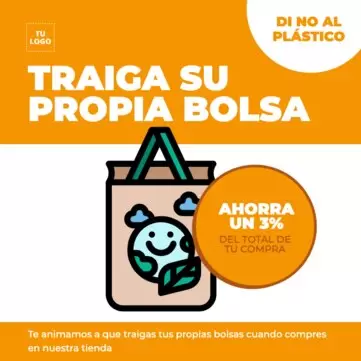 Editar un cartel para supermercado