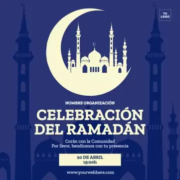 Edita un diseño de Ramadán