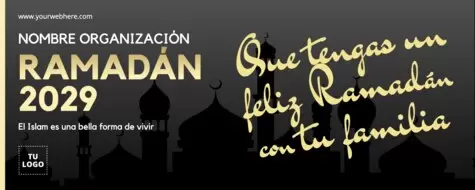 Edita un diseño de Ramadán