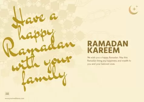 Een Ramadan ontwerp bewerken