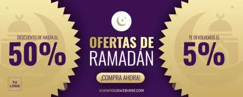 Edita un diseño de Ramadán