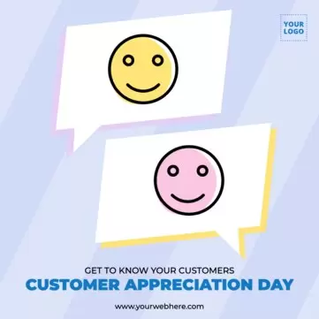 Modifier un design pour la Journée d'Appréciation des Clients