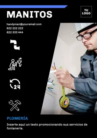 Edita un diseño de fontanería