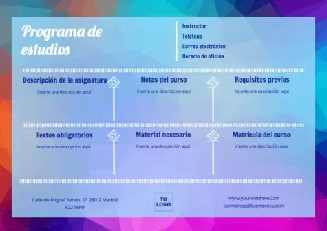 Edita un documento de syllabus
