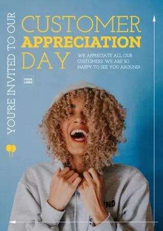 Edit a Customer Appreciation Day design