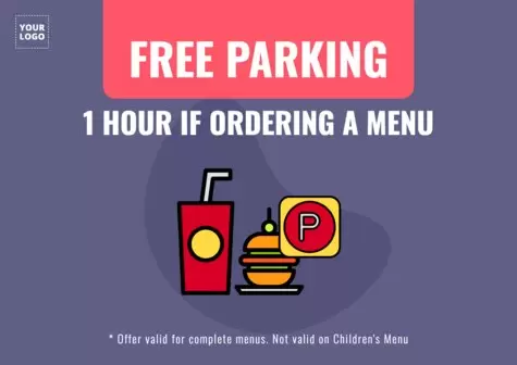 Modifier un modèle de parking gratuit
