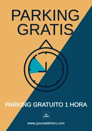 Edita una plantilla de Parking Gratis