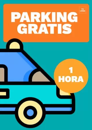 Edita una plantilla de parking gratis