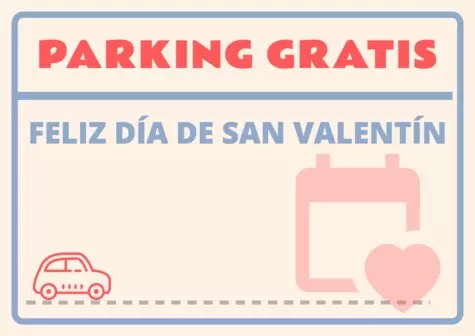 Edita una plantilla de Parking Gratis