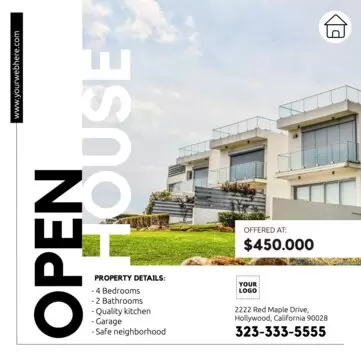 Edit an Open House design