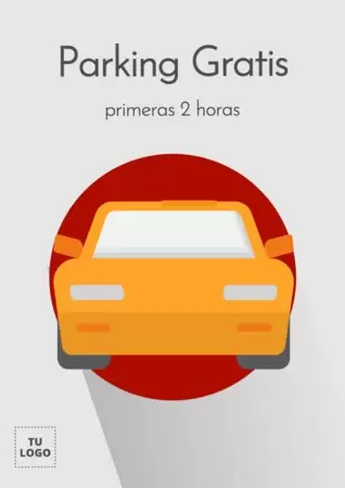 Edita una plantilla de parking gratis