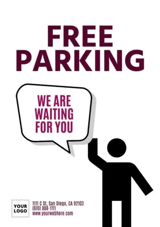 Modifier un modèle de parking gratuit