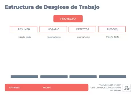 Edita una plantilla de estructura de desglose