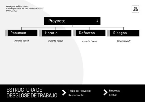 Edita una plantilla de estructura de desglose