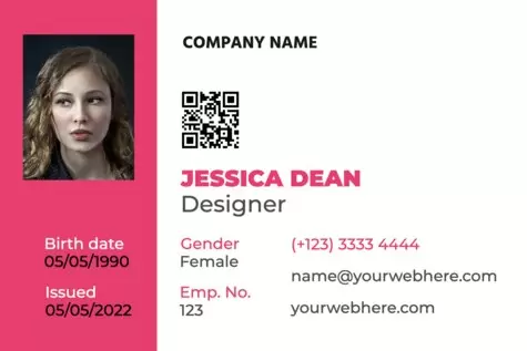 Edit a QR business card