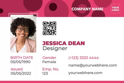 Edit a QR business card