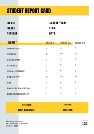 Editable Report Templates