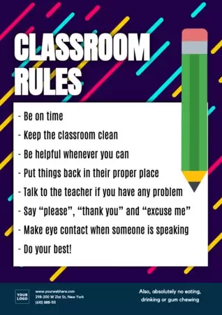 Edita un poster per la classe