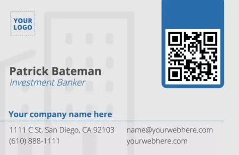 Edit a QR business card