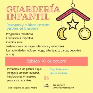 Edita un anuncio de guardería