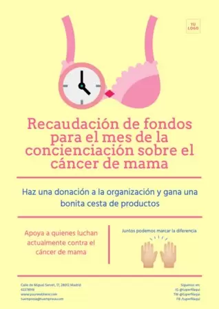 Edita un diseño para recaudar fondos