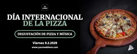 Edita un diseño del Día de la Pizza