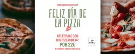 Edita un diseño del Día de la Pizza