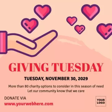 Edit a Giving Tuesday design