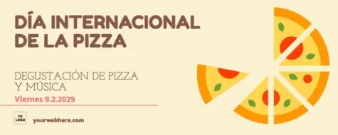 Edita un diseño del Día de la Pizza