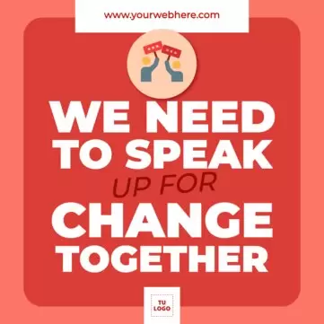 Publicar um cartaz de protesto