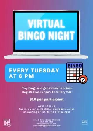 Publicar um livreto sobre as noites de jogo