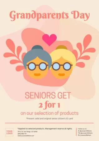Edit a Grandparents' Day design