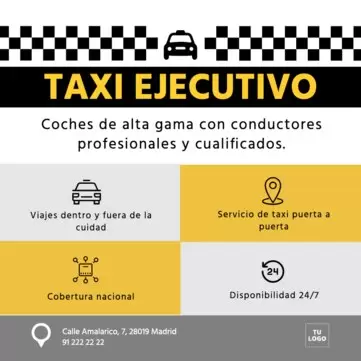 Editar una plantilla para Taxis