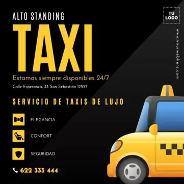 Editar una plantilla para Taxis