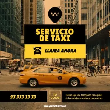 Editar una plantilla para Taxis