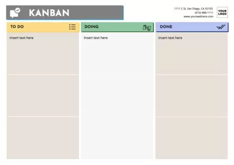 Modifier un tableau Kanban