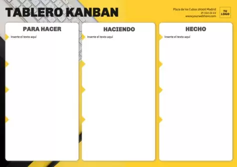 Editar un tablero Kanban