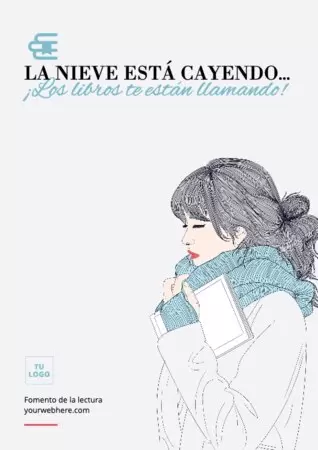 Edita un cartel para invitar a leer