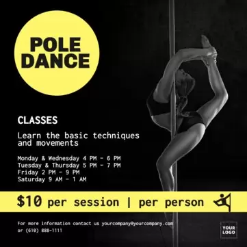 Modifier un design pour des cours de danse