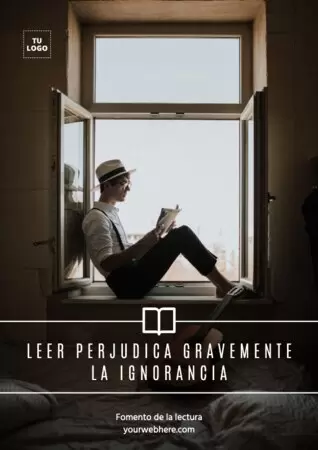 Edita un cartel para invitar a leer