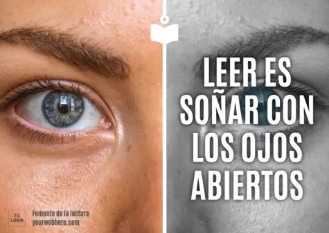 Edita un cartel para invitar a leer