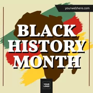 Edit a Black History Month template