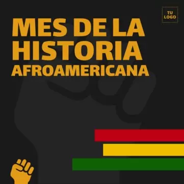 Editar una plantilla para el Mes de la Historia Afroamericana