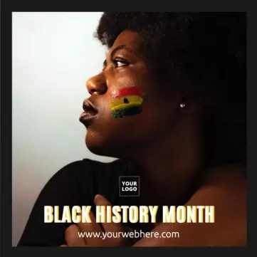 Edit a Black History Month template