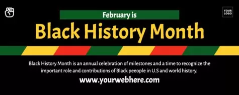 Edite um modelo para o Mês da História Negra 