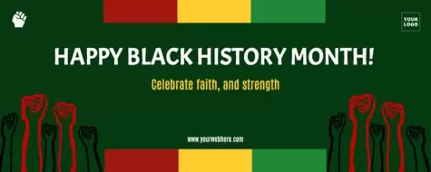 Edit a Black History Month template