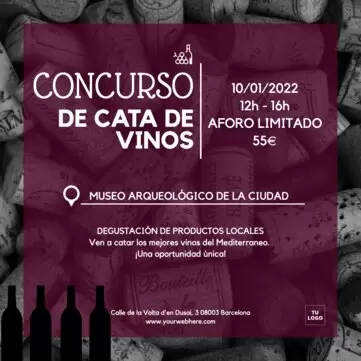 Edita un folleto de cata de vinos