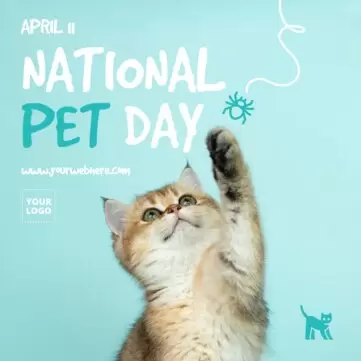 Editar um projeto para o Dia dos Animais de Estimação