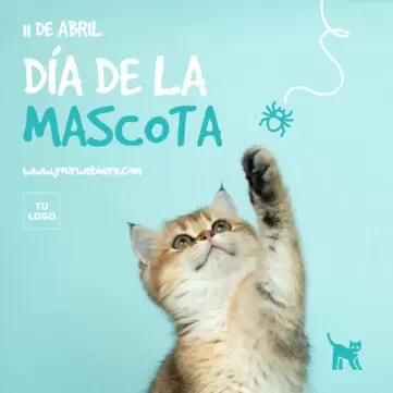 Edita un diseño del Día de las Mascotas