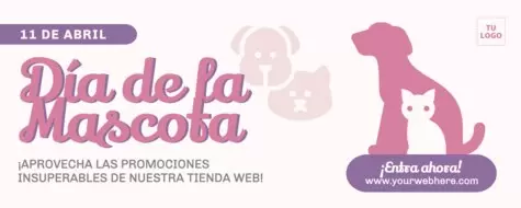 Edita un diseño del Día de las Mascotas